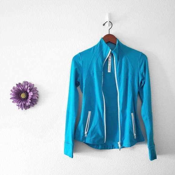 Lululemon Define Jacket Snorkel Blue Size 4 - Picture 2 of 8